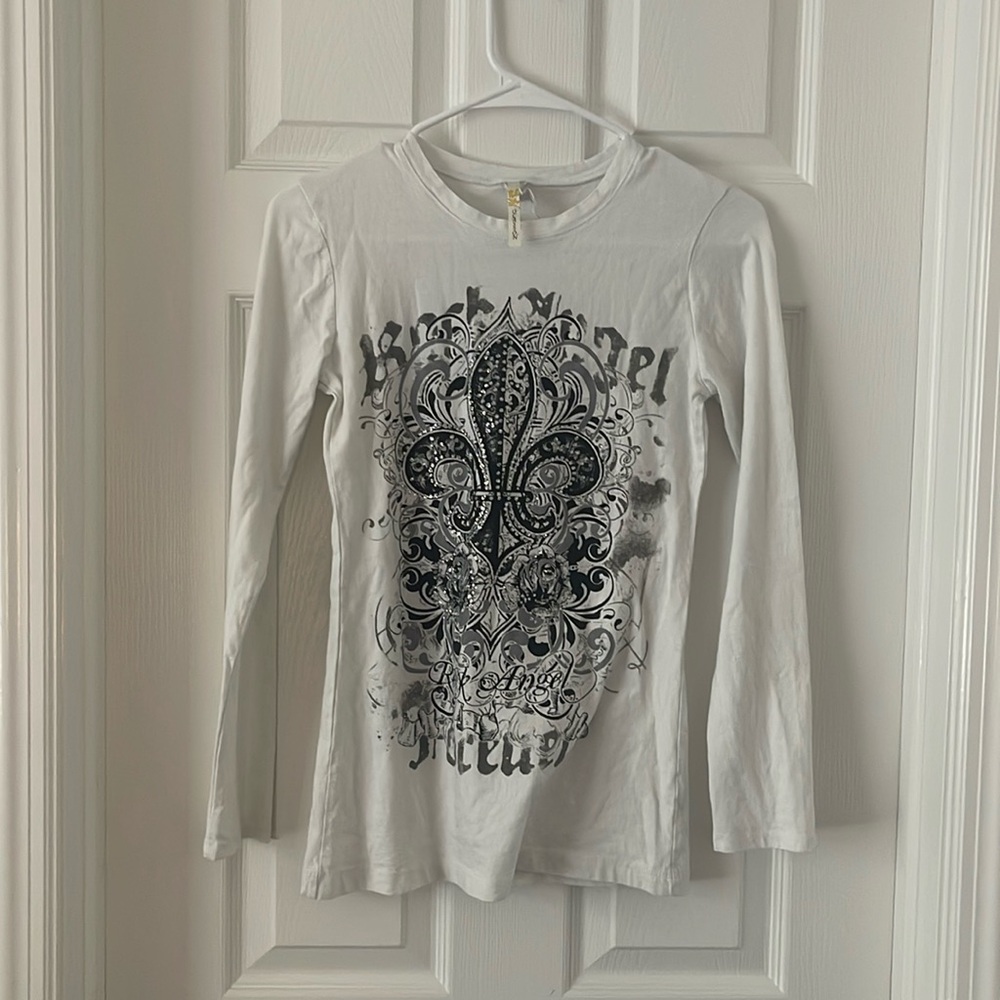 OCASION brand, white long sleeve, size L